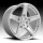 American Racing AR936 Hellion Machined Silver Custom Wheels